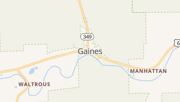 Gaines, Pennsylvania map