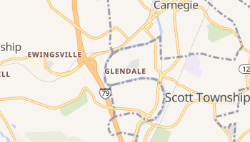 Glendale, Pennsylvania map