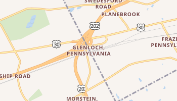 Glenloch, Pennsylvania map