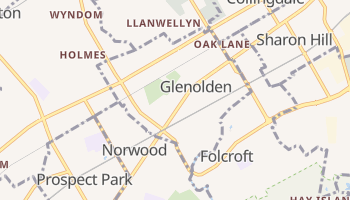 Glenolden, Pennsylvania map