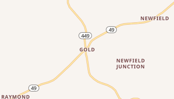 Gold, Pennsylvania map