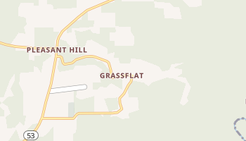 Grassflat, Pennsylvania map