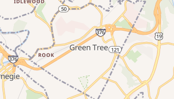 Green Tree, Pennsylvania map