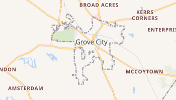 Grove City, Pennsylvania map