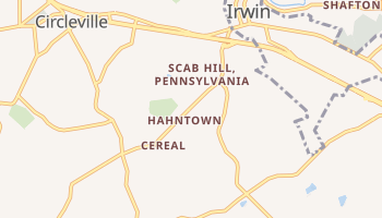 Hahntown, Pennsylvania map