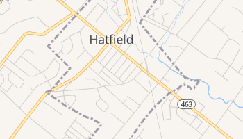 Hatfield, Pennsylvania map