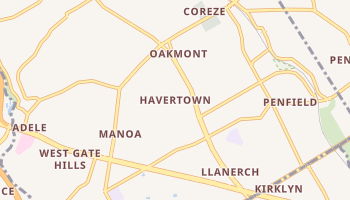 Havertown, Pennsylvania map