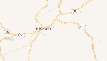 Hickory, Pennsylvania map