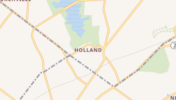 Holland, Pennsylvania map