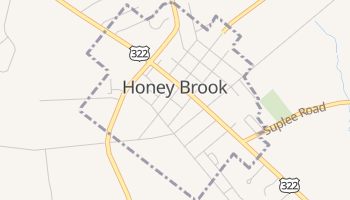 Honey Brook, Pennsylvania map