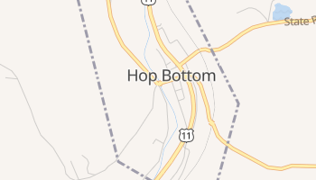 Hop Bottom, Pennsylvania map