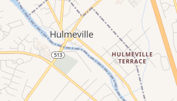 Hulmeville, Pennsylvania map