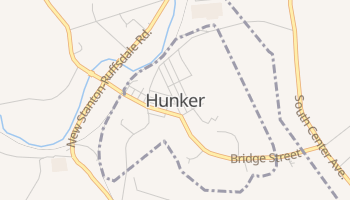 Hunker, Pennsylvania map