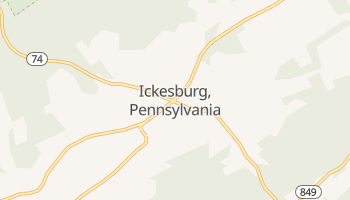 Ickesburg, Pennsylvania map