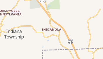 Indianola, Pennsylvania map