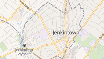 Jenkintown, Pennsylvania map