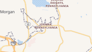 Joanna, Pennsylvania map