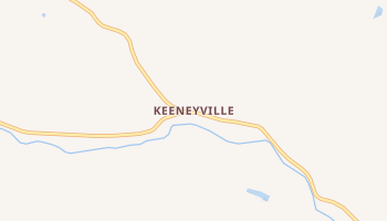 Keeneyville, Pennsylvania map