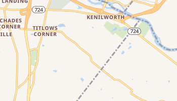 Kenilworth, Pennsylvania map