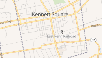 Kennett Square, Pennsylvania map
