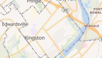 Kingston, Pennsylvania map