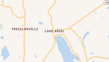 Lake Ariel, Pennsylvania map