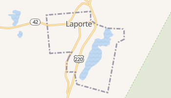 Laporte, Pennsylvania map