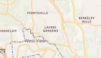 Laurel Gardens, Pennsylvania map
