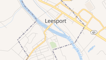 Leesport, Pennsylvania map