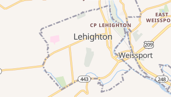 Lehighton, Pennsylvania map