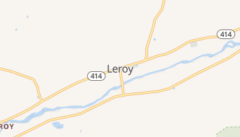 Leroy, Pennsylvania map