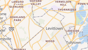 Levittown, Pennsylvania map