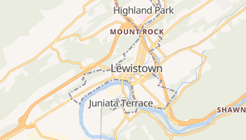Lewistown, Pennsylvania map