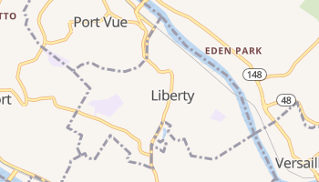 Liberty, Pennsylvania map