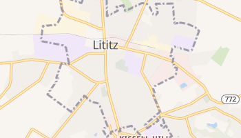 Lititz, Pennsylvania map