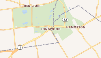 Longwood, Pennsylvania map