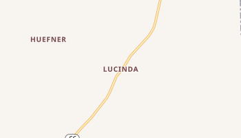 Lucinda, Pennsylvania map