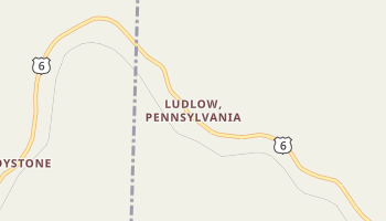 Ludlow, Pennsylvania map
