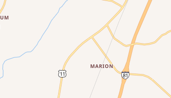 Marion, Pennsylvania map