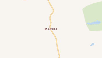 Markle, Pennsylvania map