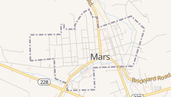 map of mars pa