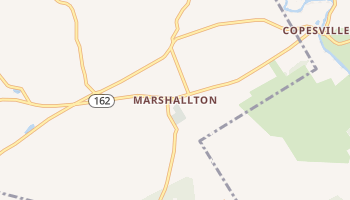 Marshallton, Pennsylvania map