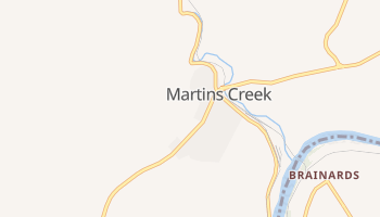 Martins Creek, Pennsylvania map