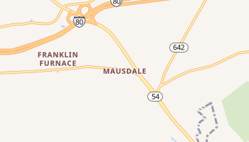 Mausdale, Pennsylvania map