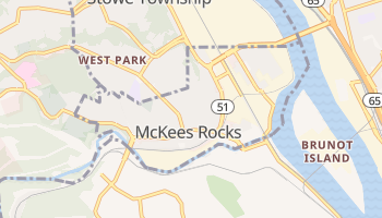 McKees Rocks, Pennsylvania map