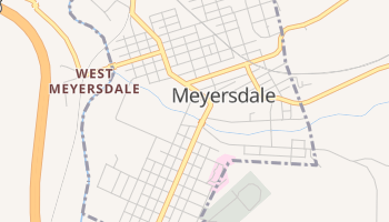 Meyersdale, Pennsylvania map