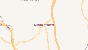 Middletown, Pennsylvania map
