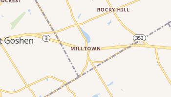 Milltown, Pennsylvania map