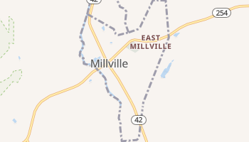 Millville, Pennsylvania map
