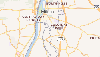 Milton, Pennsylvania map